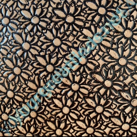 Vintage Mexican Tooled Leather Crossbody Bag - Picture 6 of 9